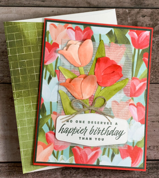 Flowering Tulips by Stampin' Up! for Pals April Blog Hop